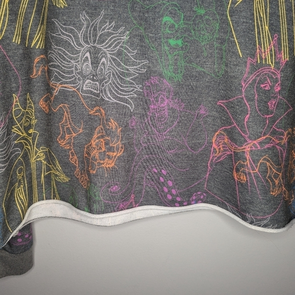 Disney Park Princess villains mufasa Ursula snow White while queen hoodie large - Picture 3 of 4